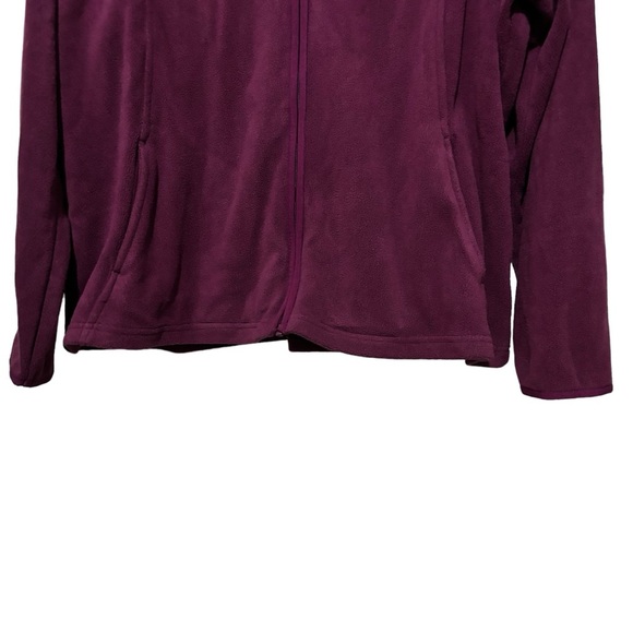Merona Full Zip Fleece Jacket Pockets Athleisure Casual Women’s Size 1X - Picture 5 of 12
